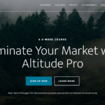 Screenshot of Altitude Pro Theme